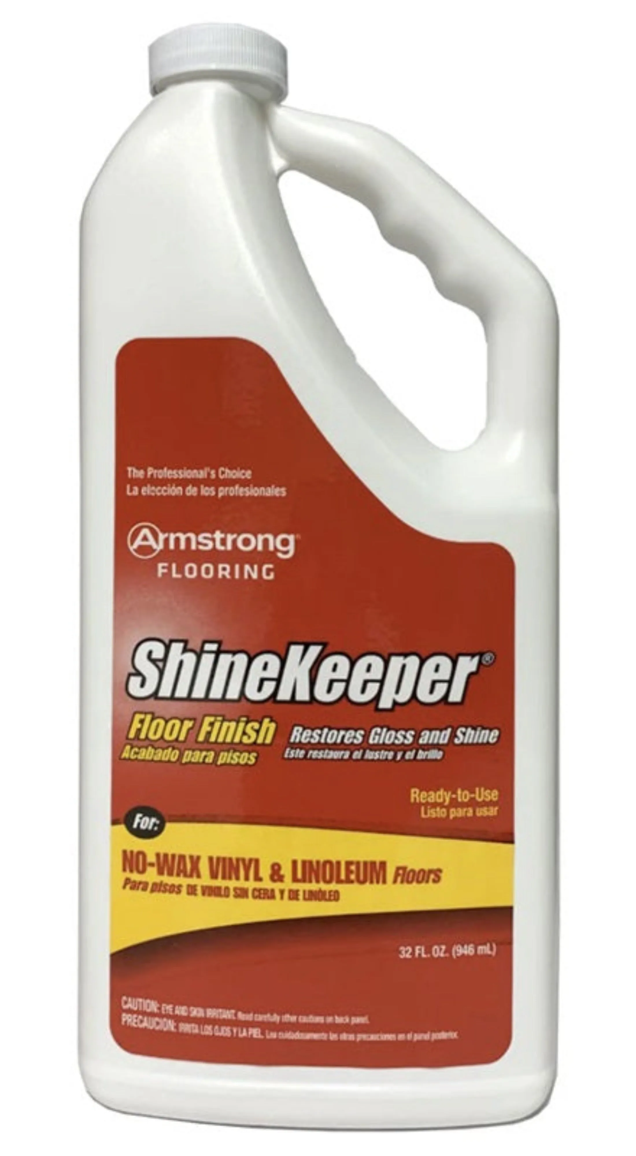 Armstrong 390124 32 oz Bottle Of Shine Keeper Floor Finish - Quantity of 6