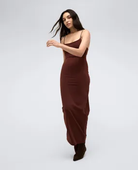 Athletic Stretch Maxi Slip Dress