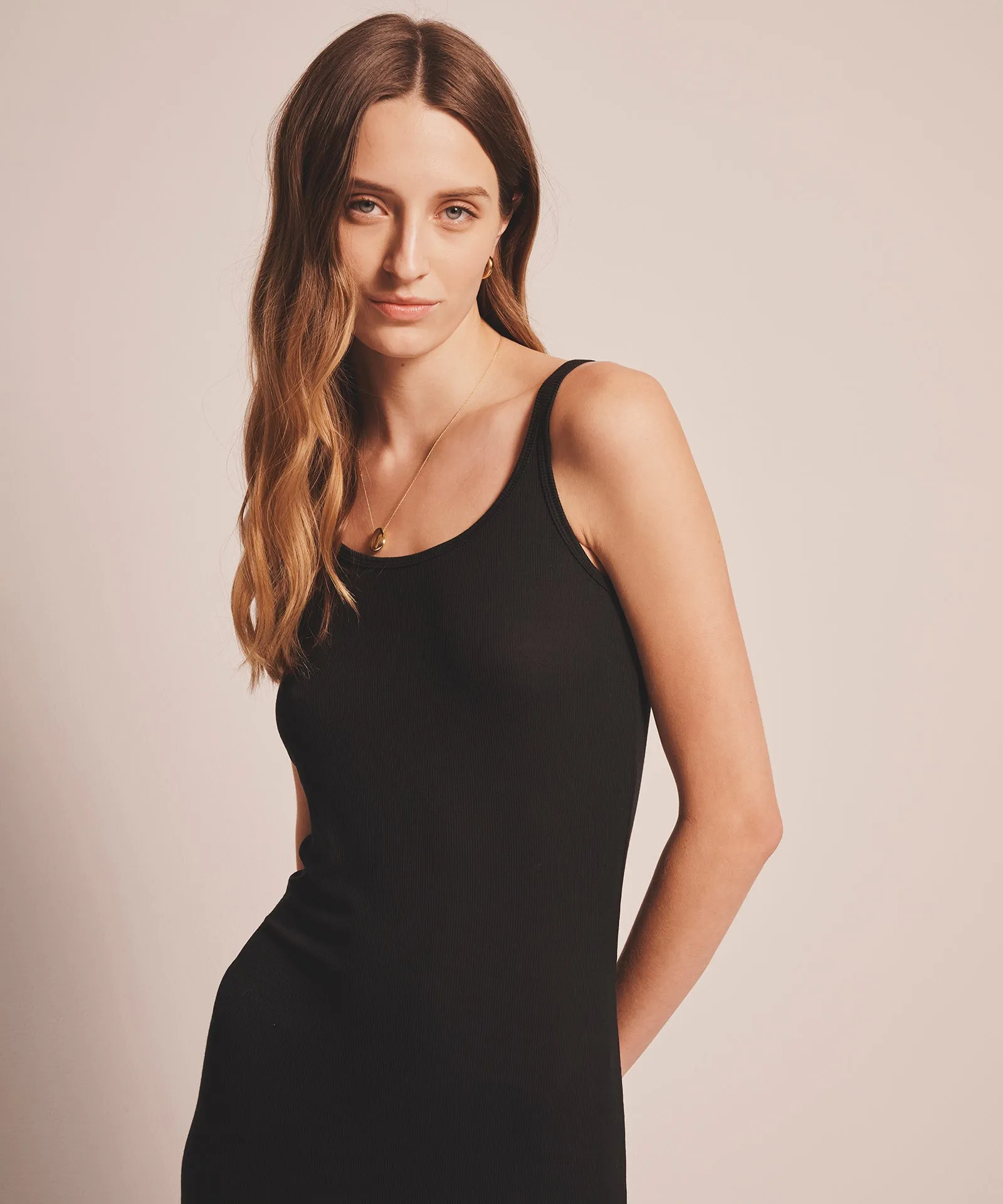 Baby Rib Slip Dress