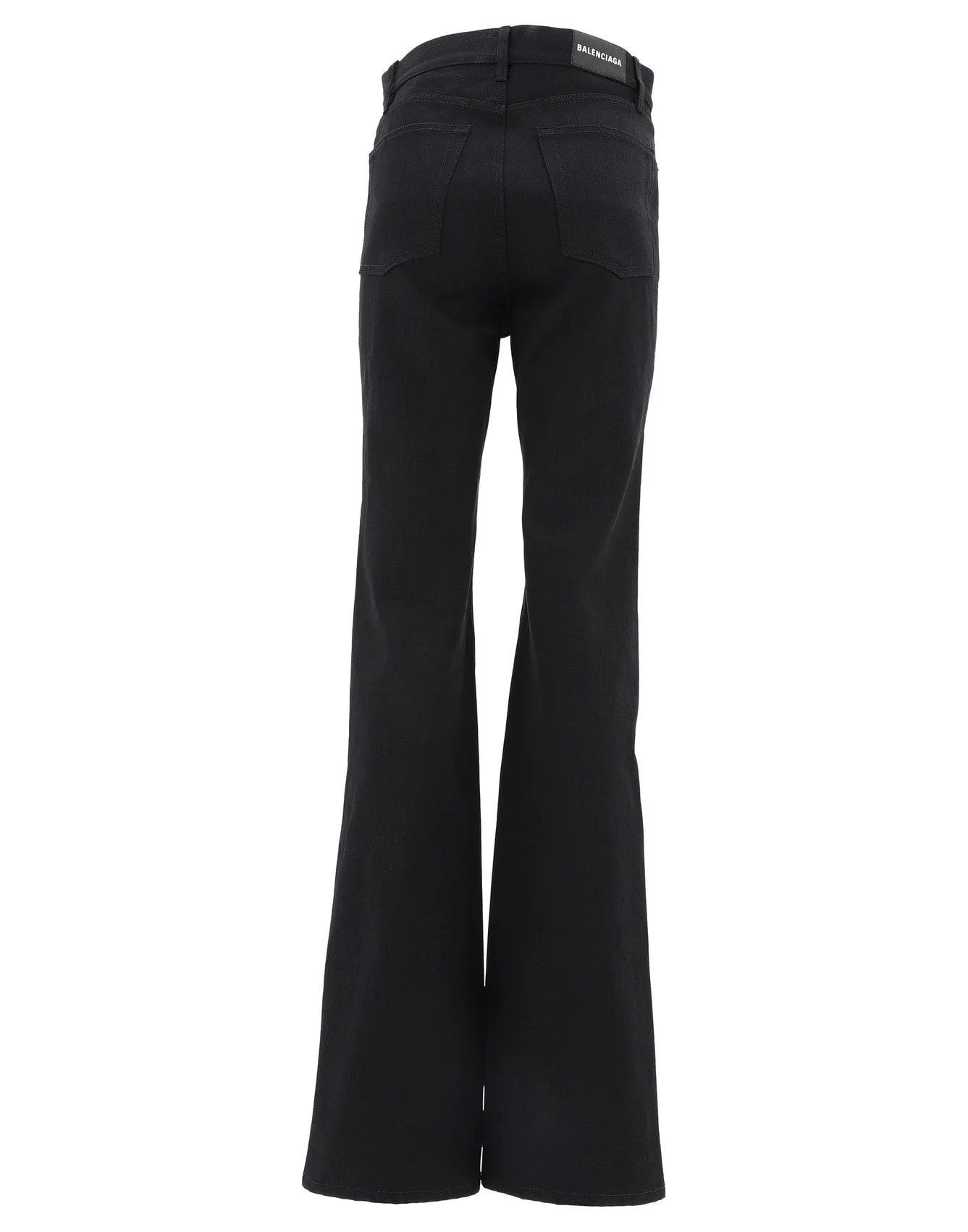 Balenciaga High Waisted Flared Jeans