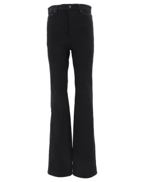 Balenciaga High Waisted Flared Jeans