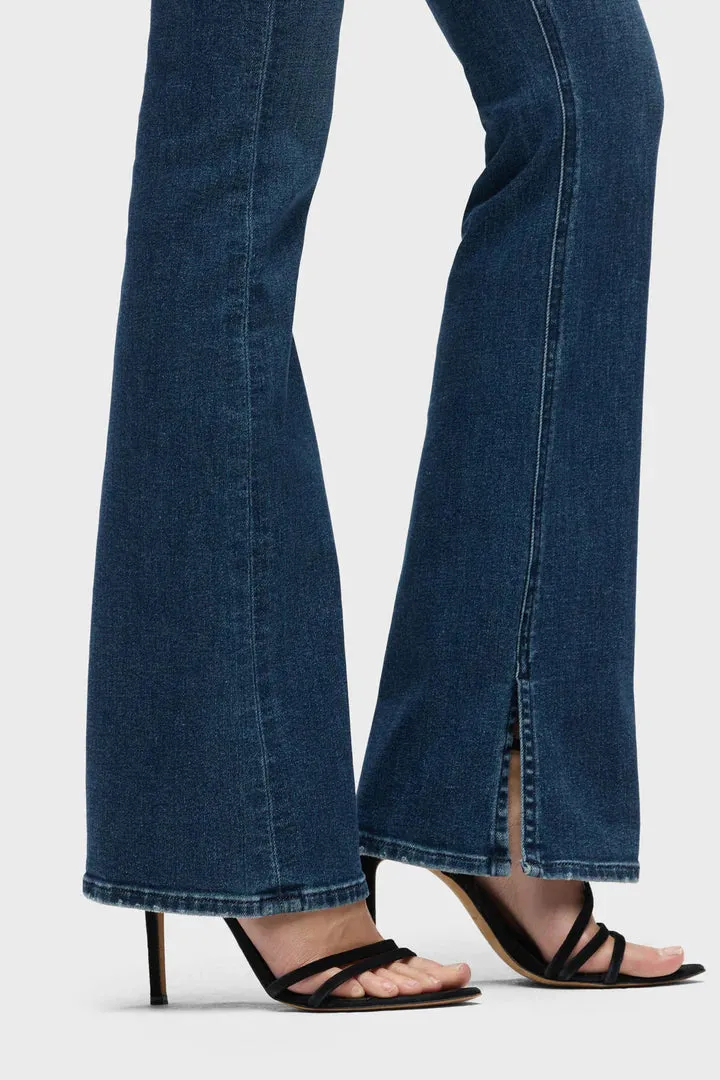 Barbara High-Rise Bootcut w/ Flap Jean - Olympia