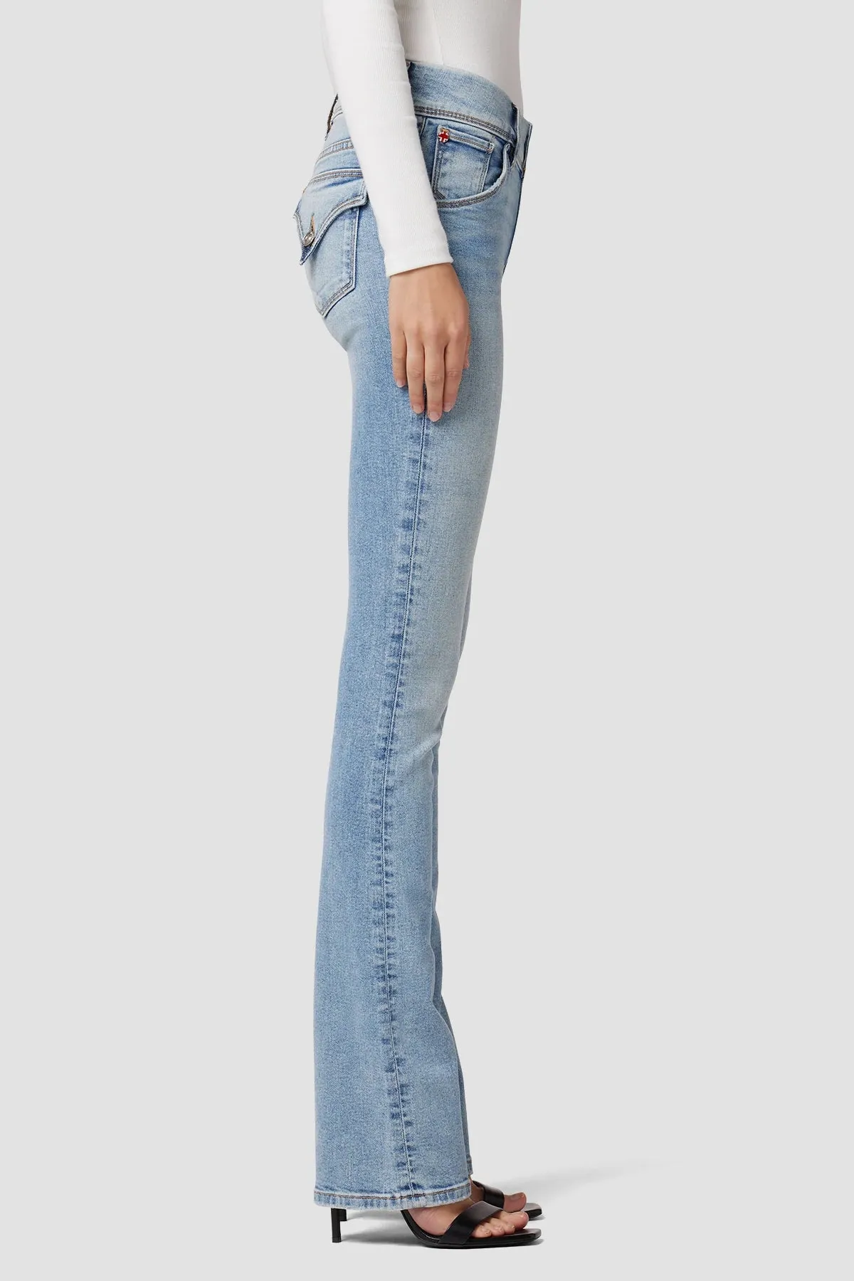 Beth Mid Rise Baby Bootcut - Motion