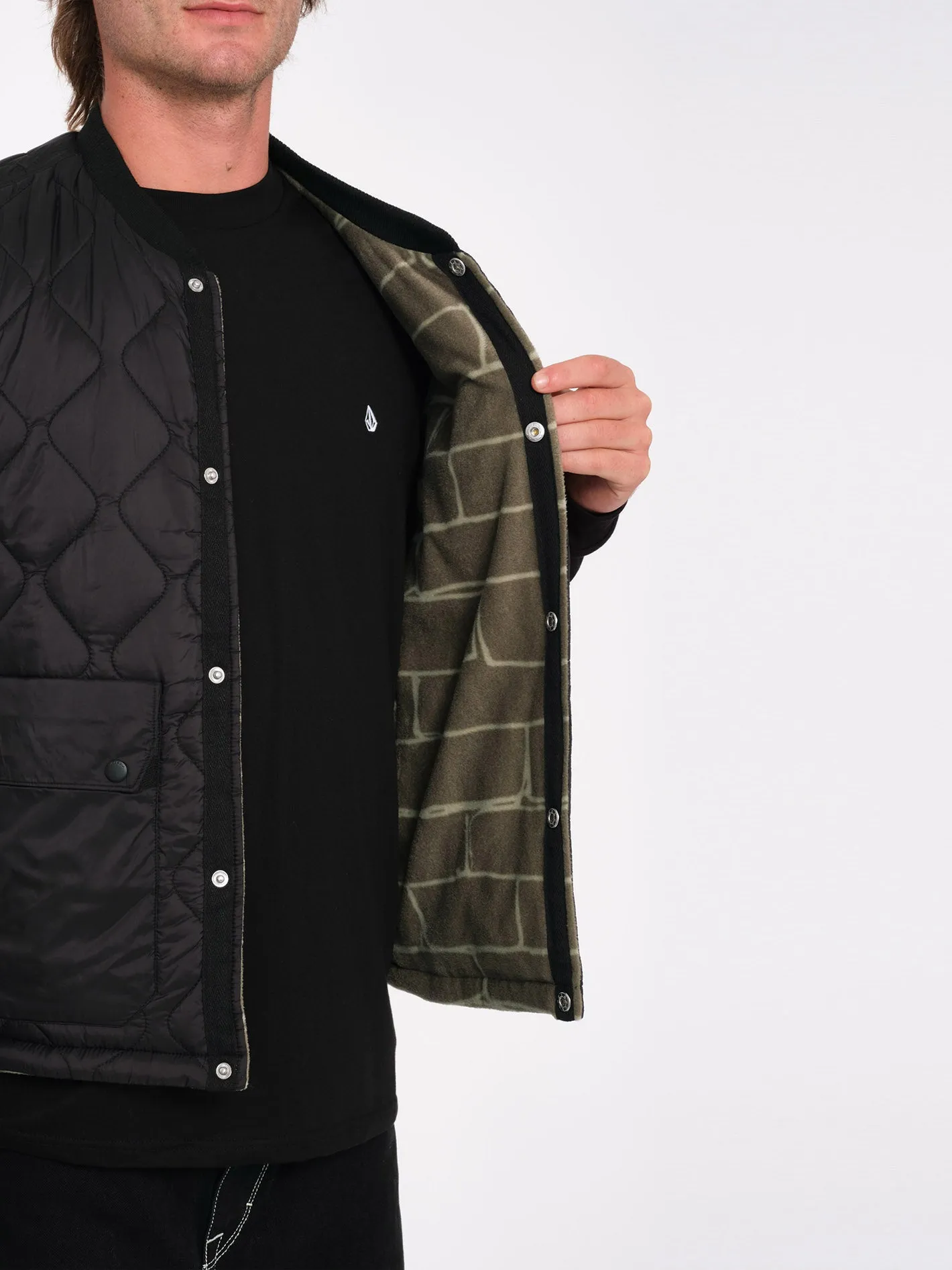 Bowered Vest (Reversible) - Wintermoss