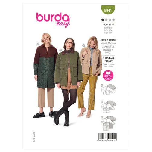 Burda Jacket and Coat 5941