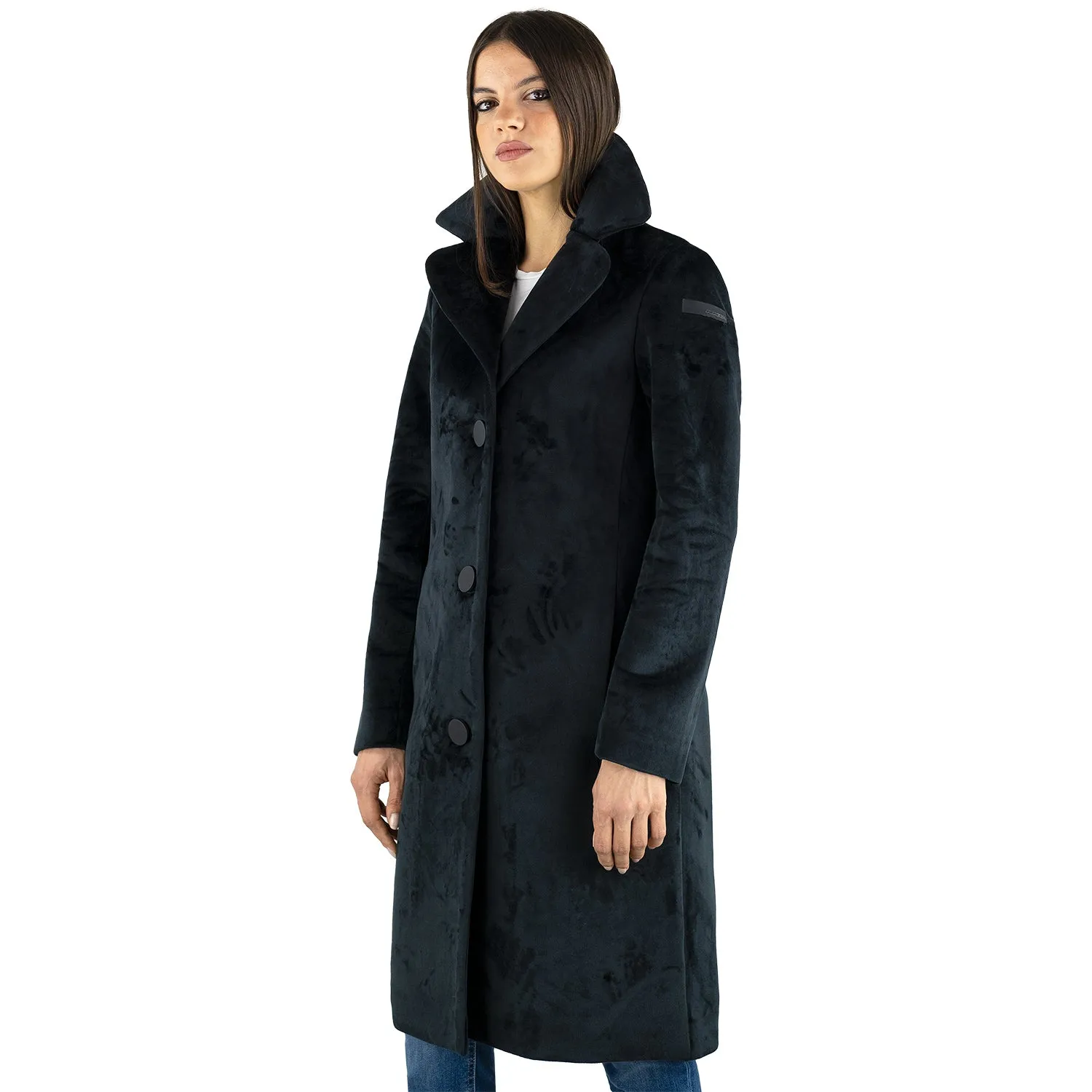 Cappotto RRD Velvet Neo Coat Over Wom Jkt Nero