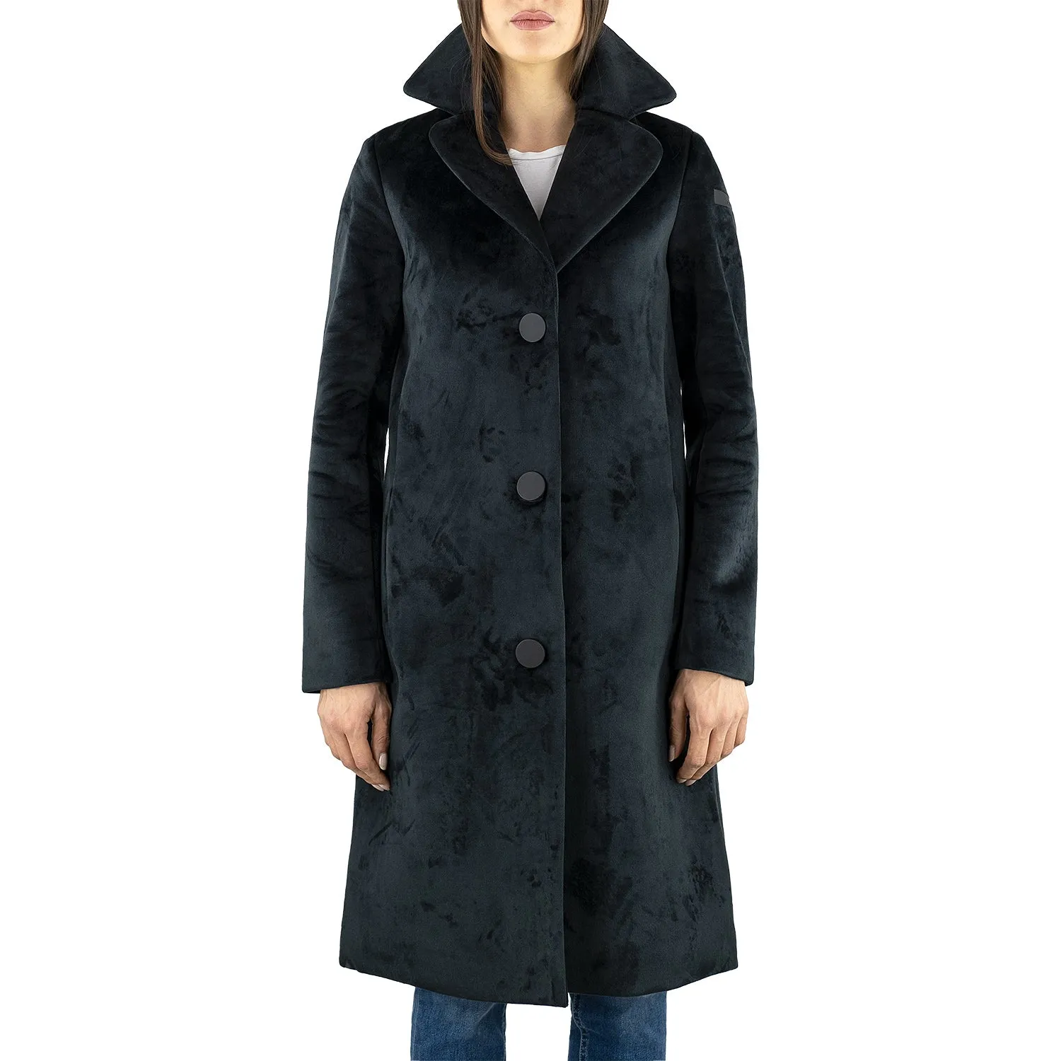 Cappotto RRD Velvet Neo Coat Over Wom Jkt Nero