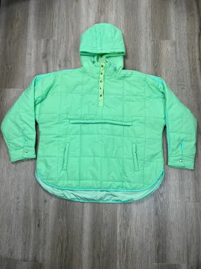 Coat Puffer & Quilted By BLAKE ELEY In Green, Size: L