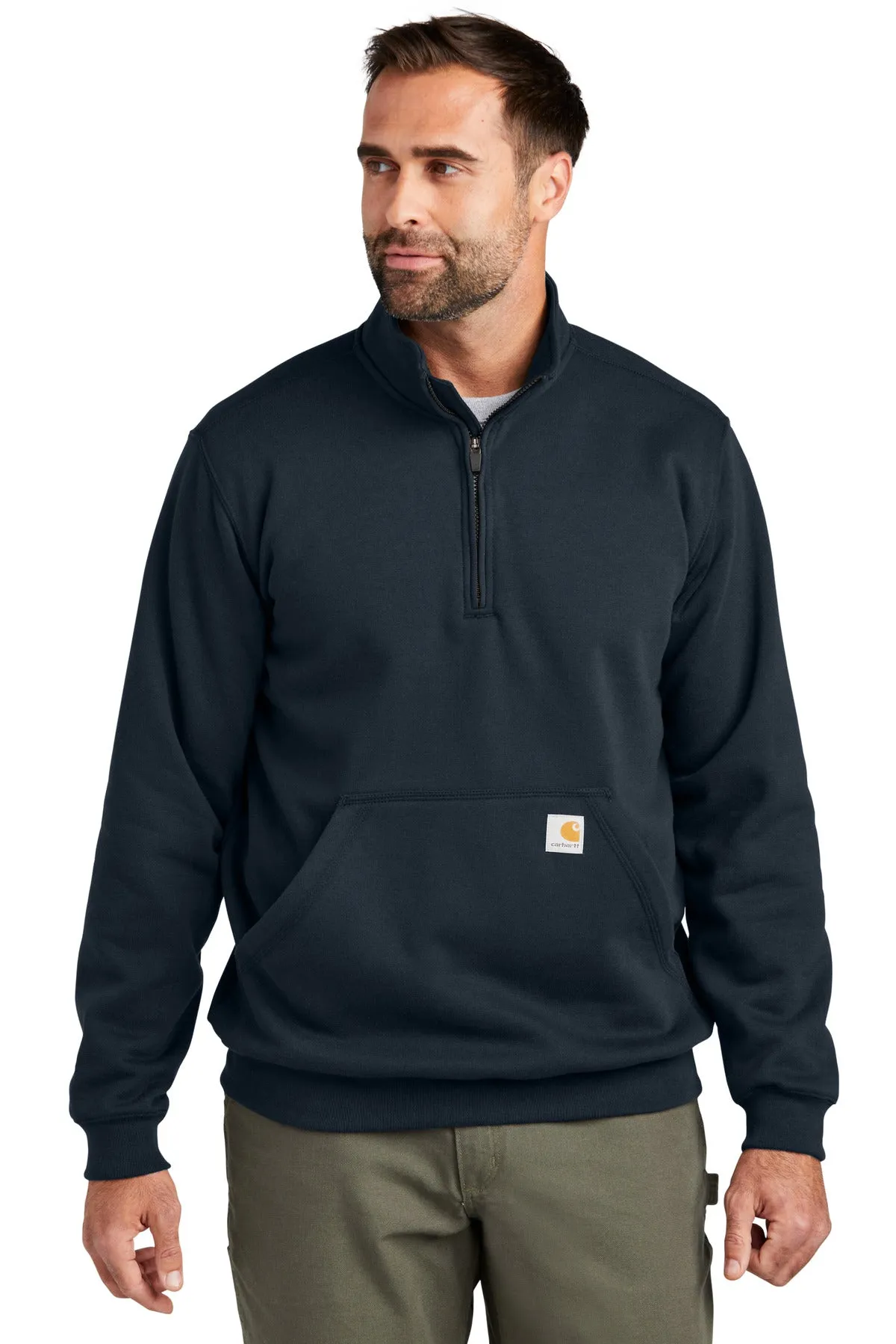 Custom Embroidered - Carhartt® Midweight 1/4-Zip Mock Neck Sweatshirt CT105294