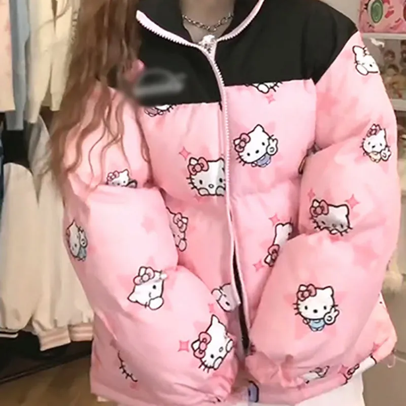 Cute Kitty Puff Jacket SK487