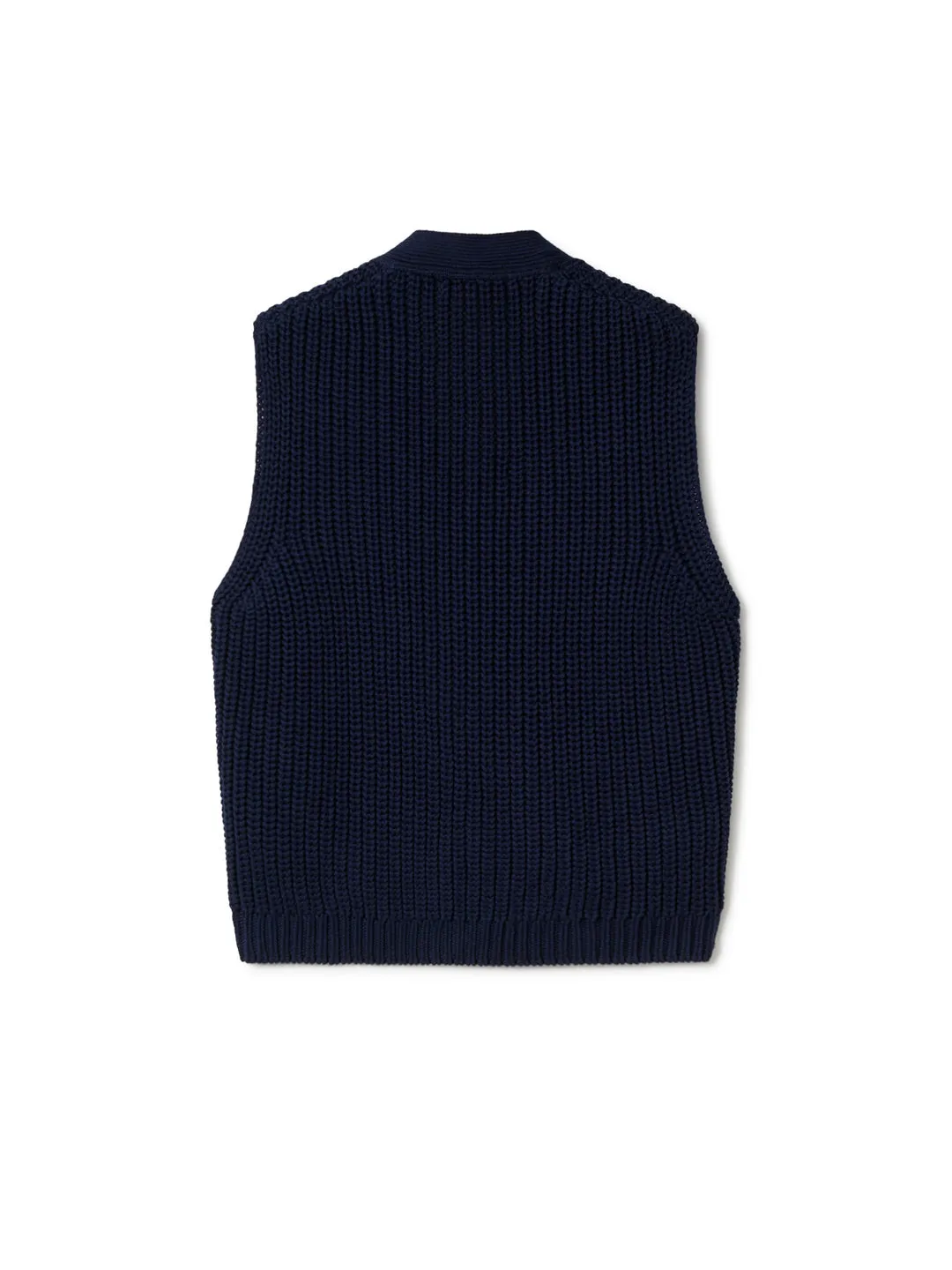 Dolsando Knitted Vest Navy Blue