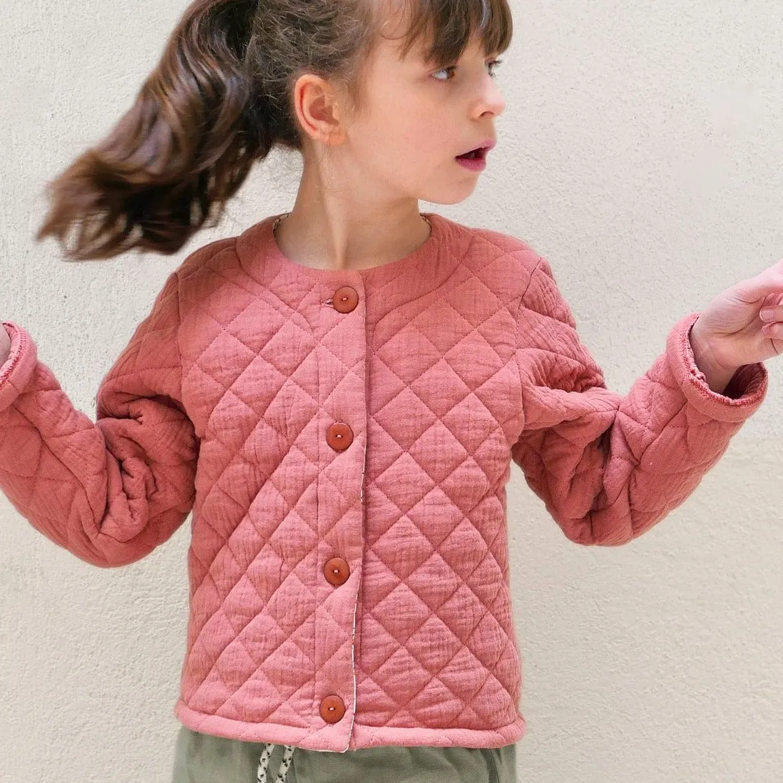 Duo for woman and kid VIC cardigan/vest - paper sewing pattern