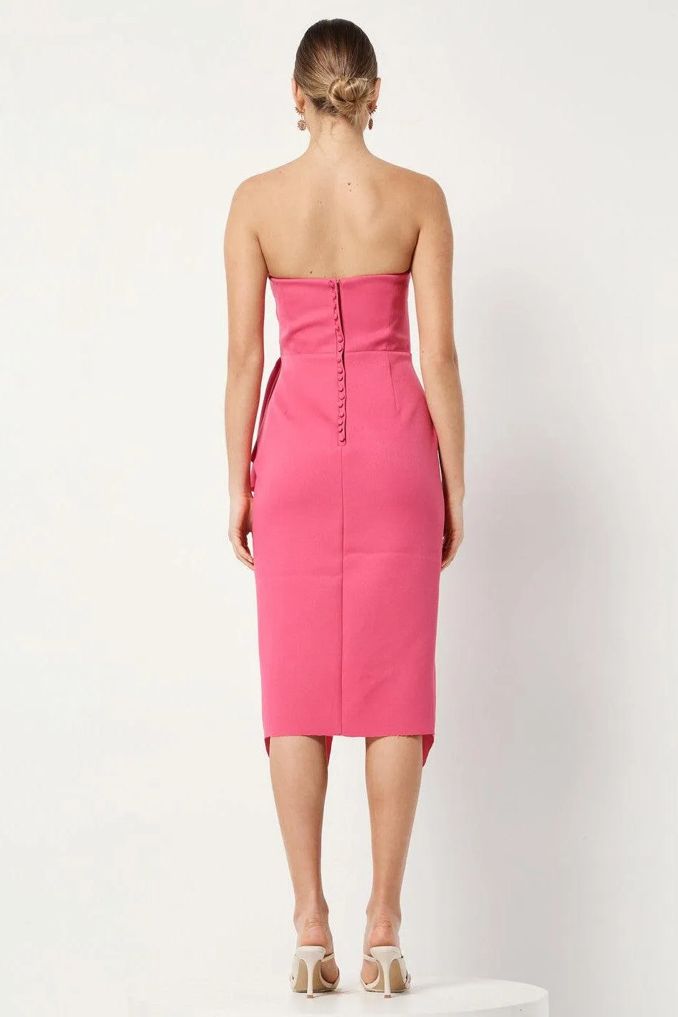 Elliatt Reception Dress - Fuchsia