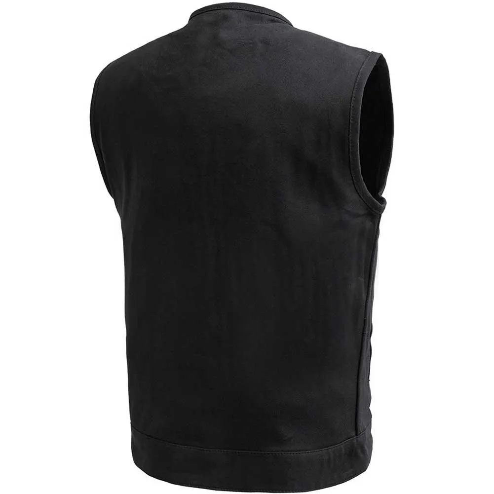 First Mfg Mens No Limit Twill Concealment Vest