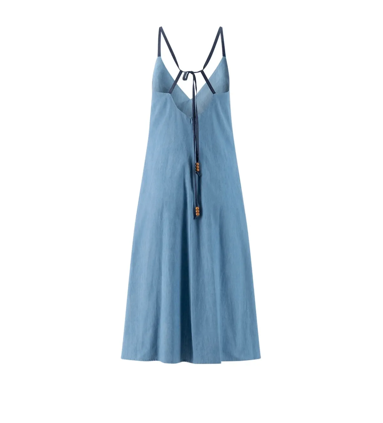 FP5185 Faded Denim Slip Dress