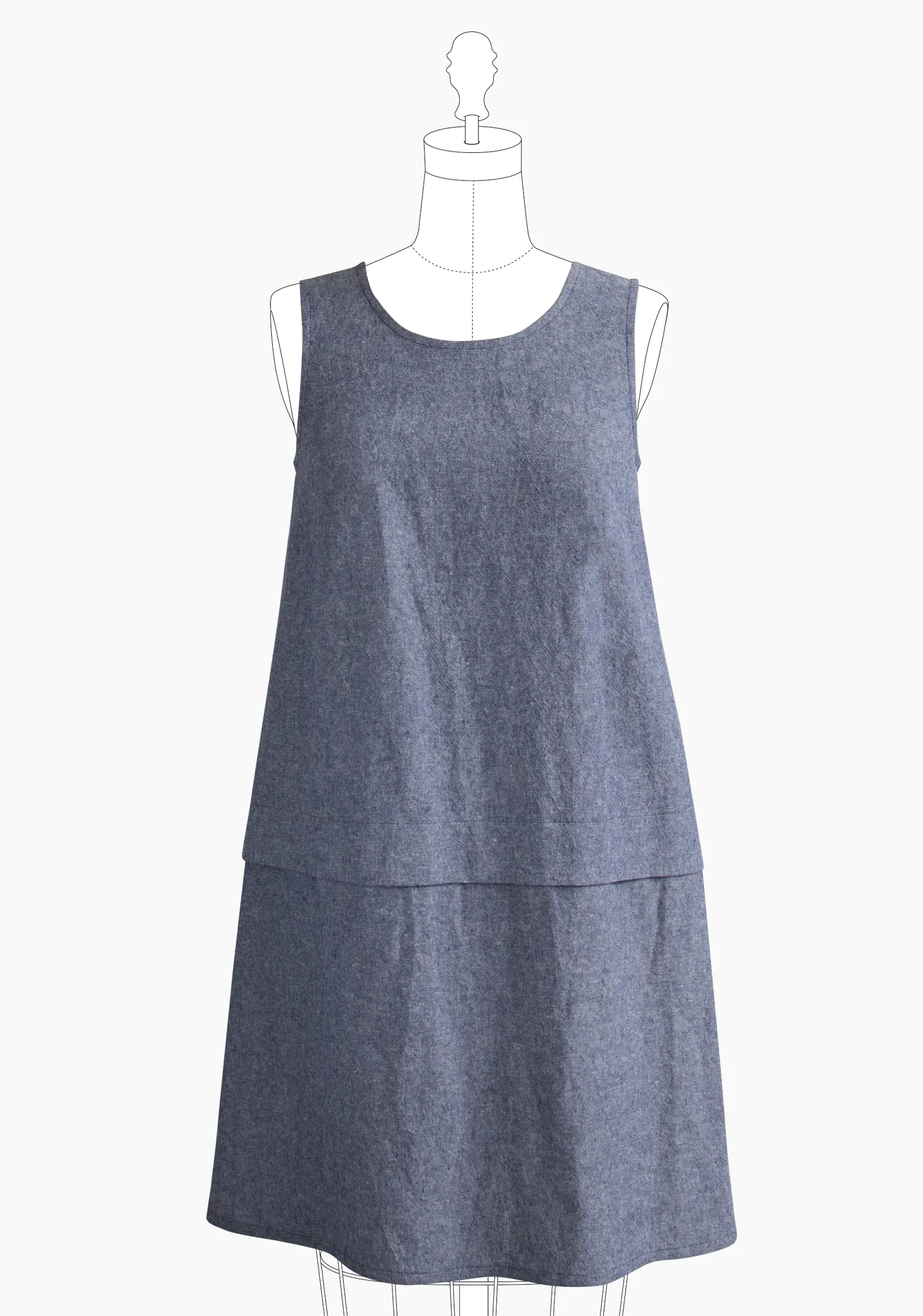 Grainline - Willow Tank dress pattern