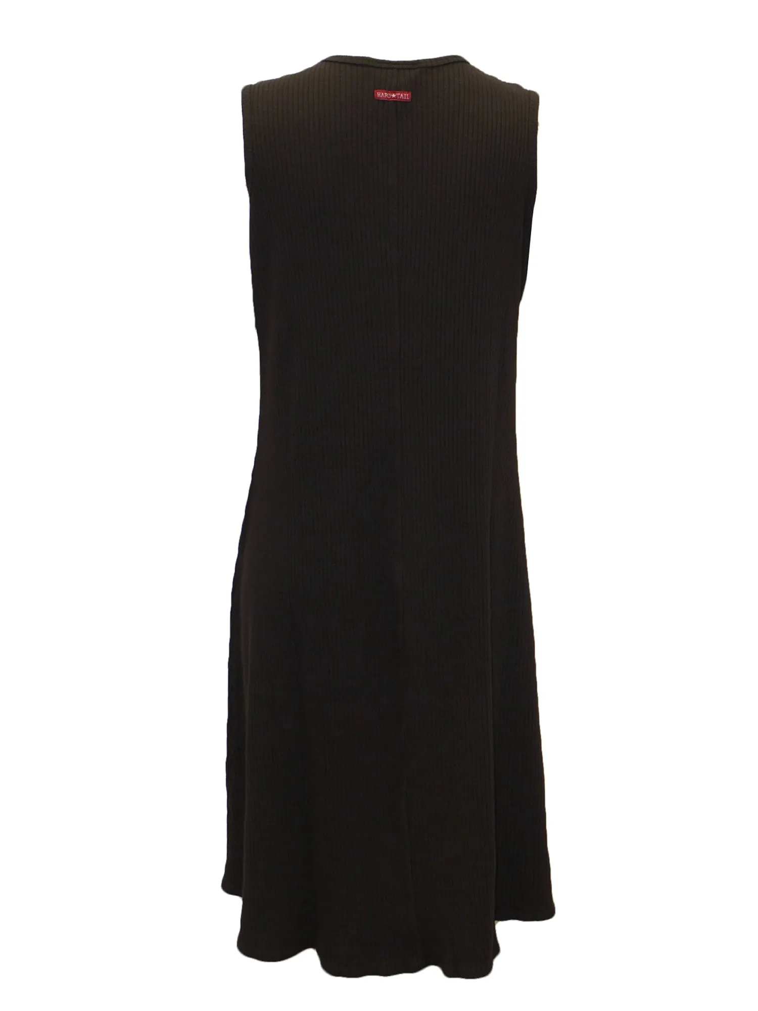 Hard Tail Wide Ribbed Sleeveless Dress (Style: CMR-15)