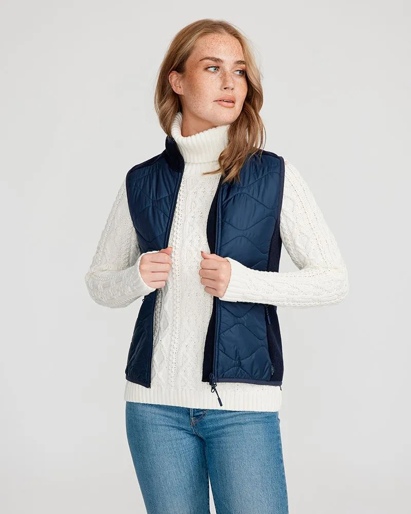 Holebrook Womens Rakel Vest Windproof Navy