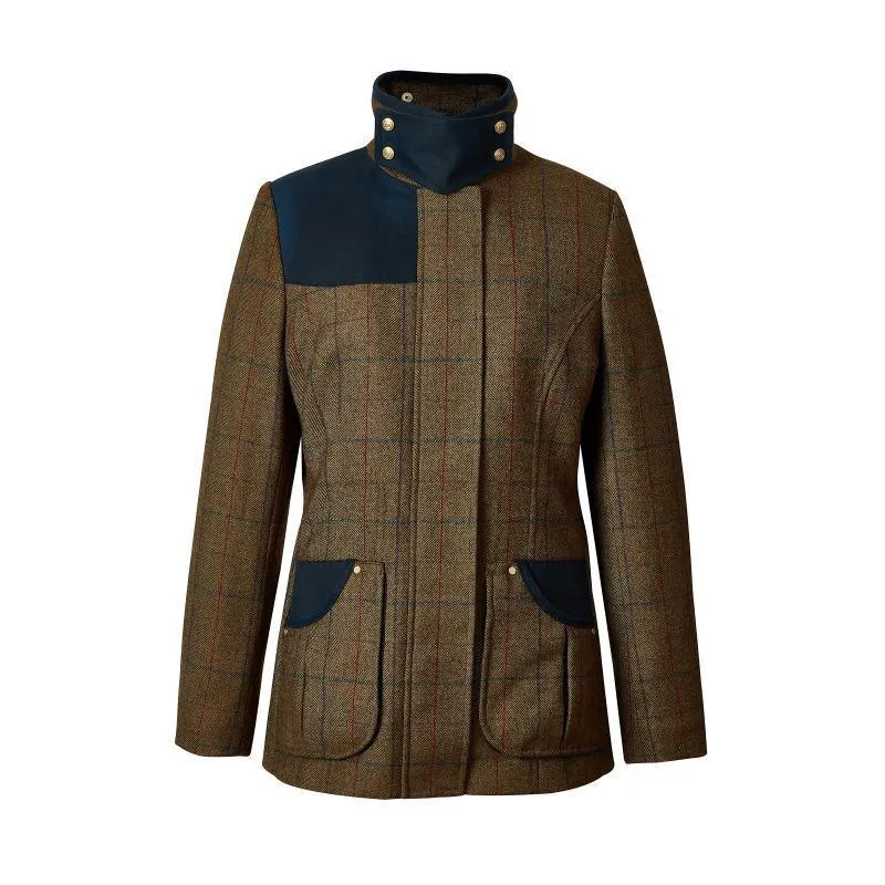 Holland Cooper Country Classic Ladies Tweed Jacket - Glen Green