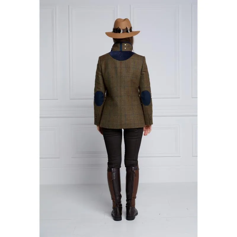 Holland Cooper Country Classic Ladies Tweed Jacket - Glen Green