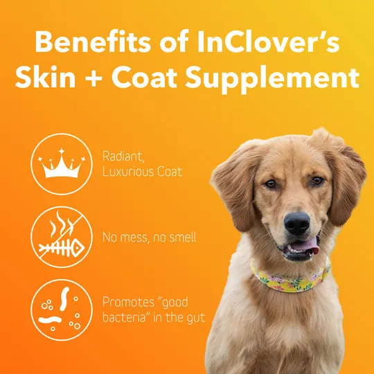 InClover BioRadiant Skin & Coat Powder Supplement for Dogs & Cats