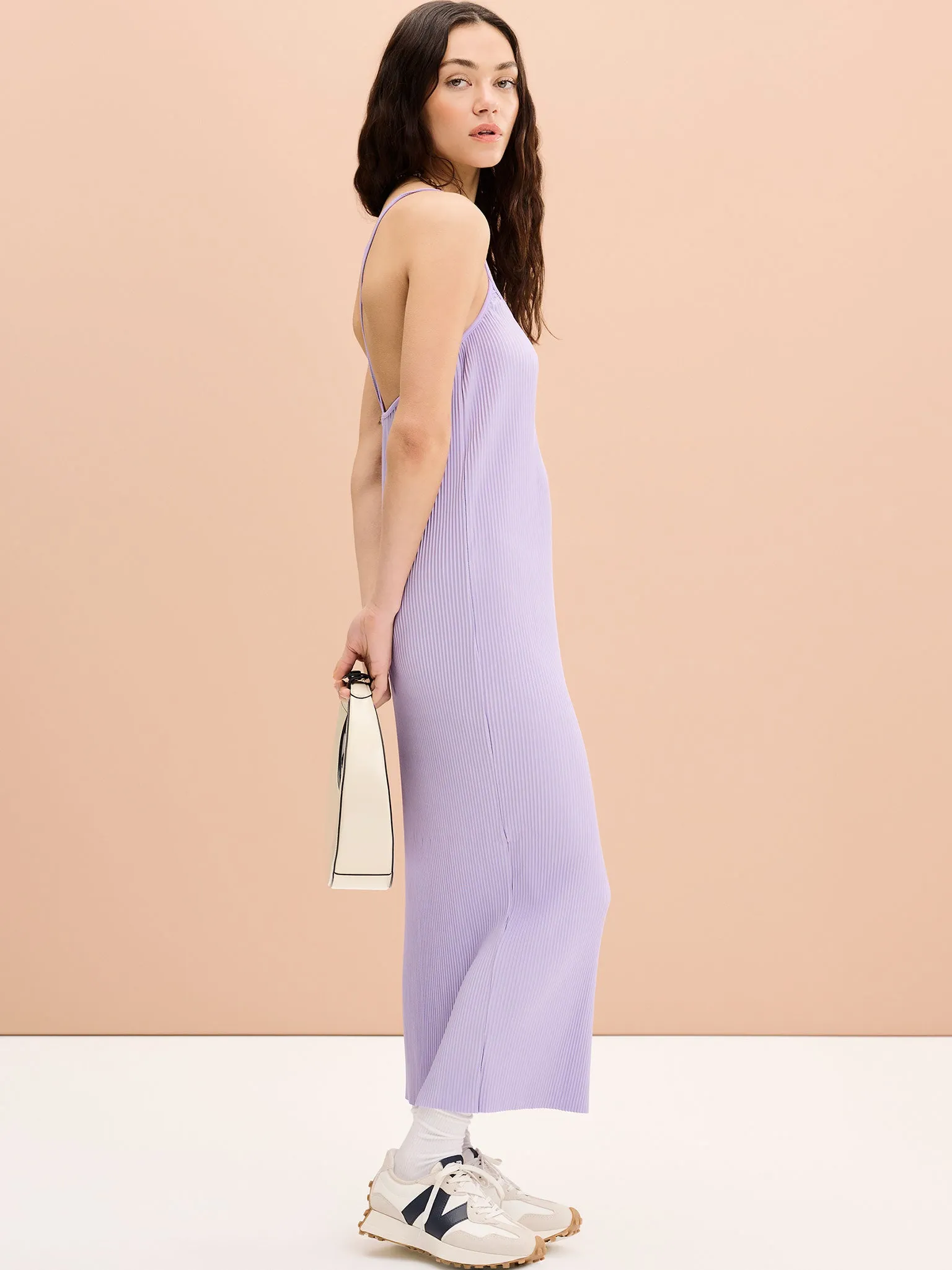 Izzy Slip Dress in Lilac