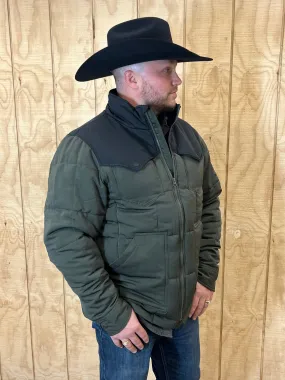 Kimes Ranch Men's Black/Army Green Colt Jacket