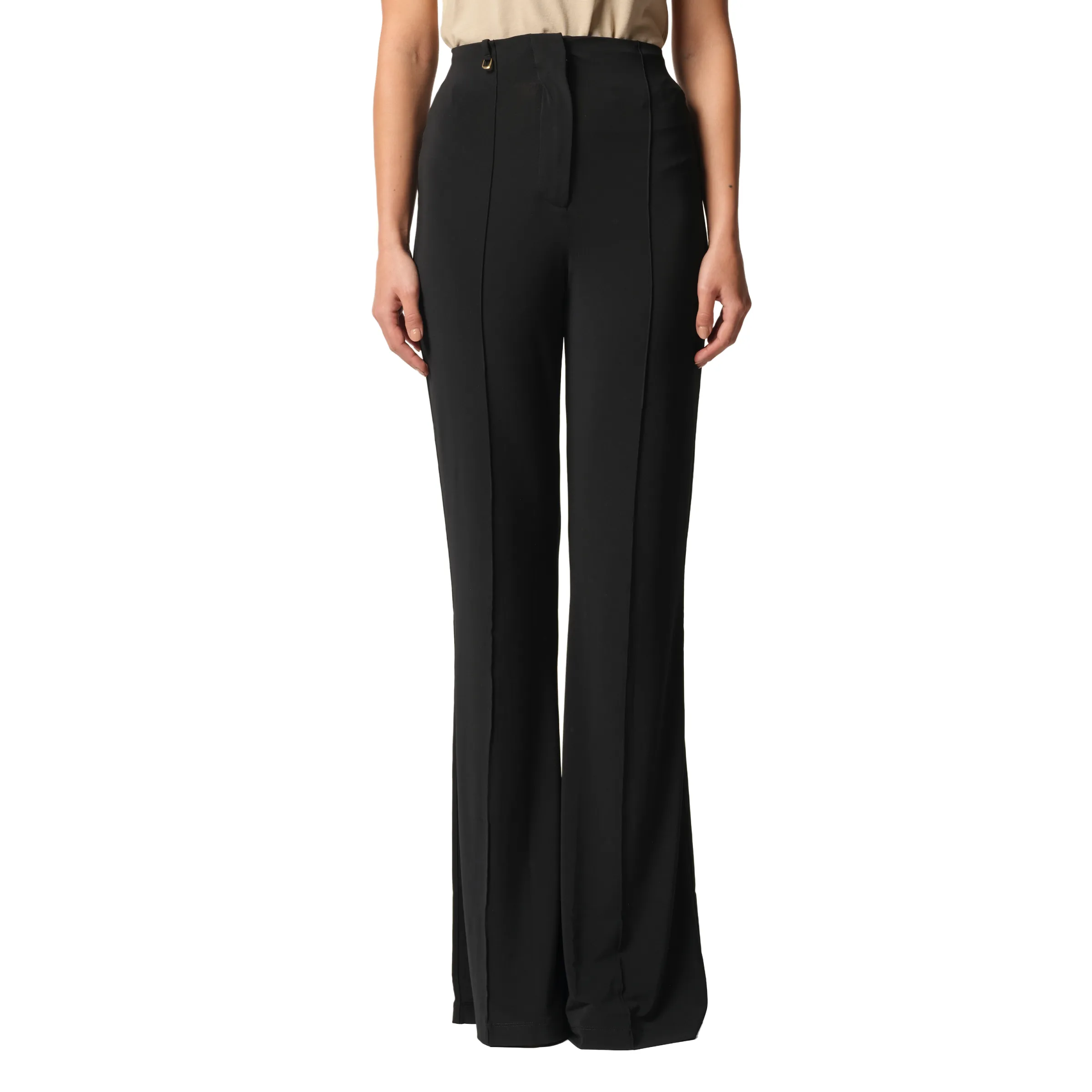 Le Pantalon Drapeado in Black