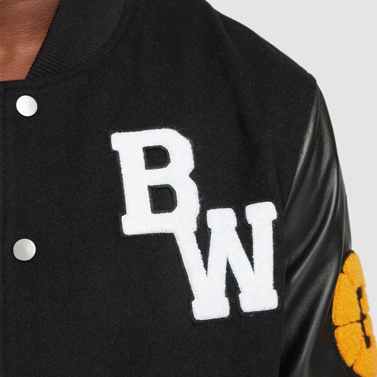 League Varsity Bomber - Black