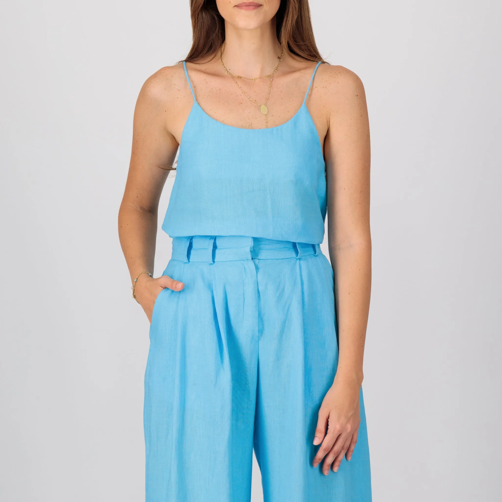 Linen tank top