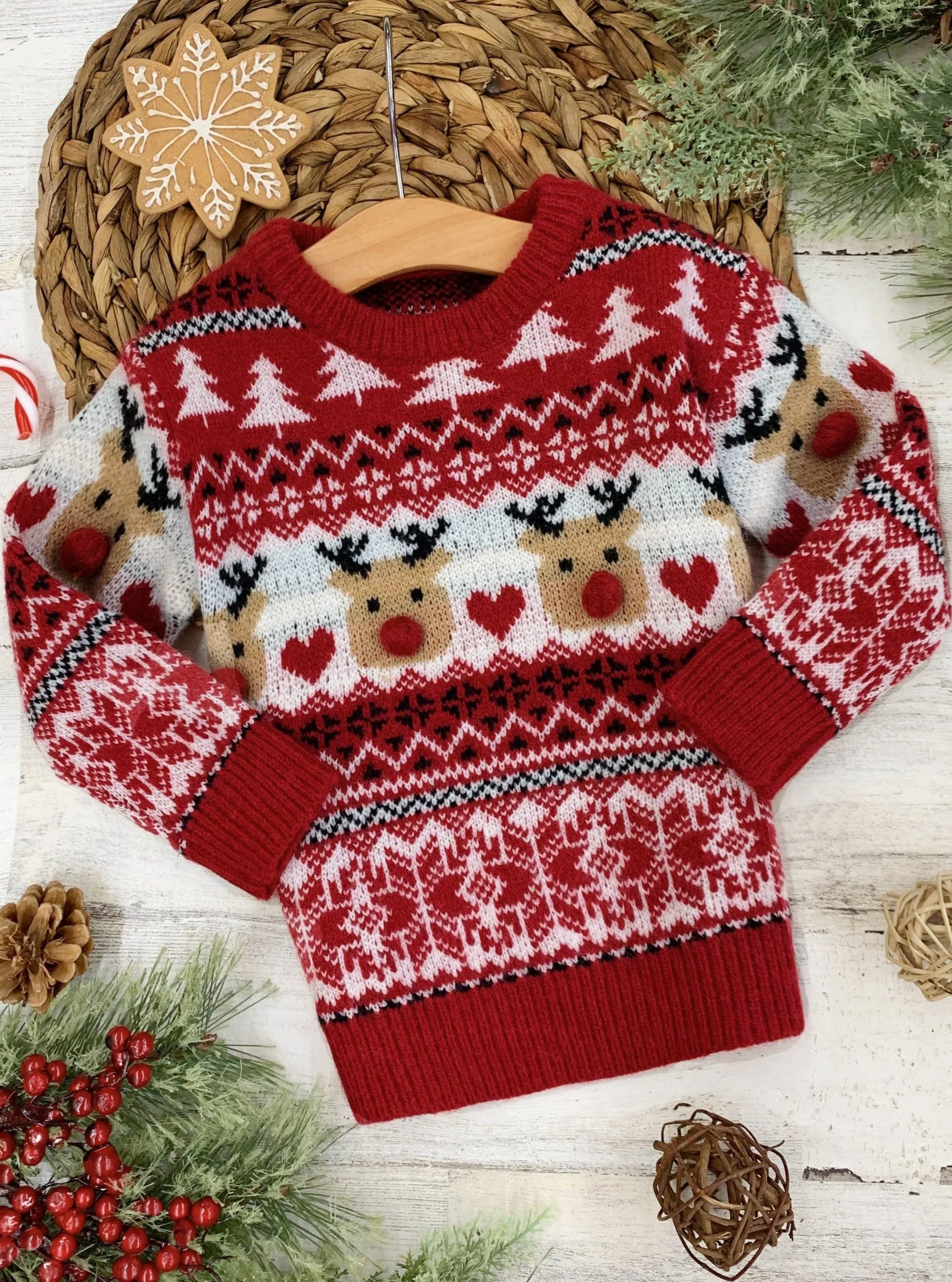 Love At Frost Sight Reindeer Sweater