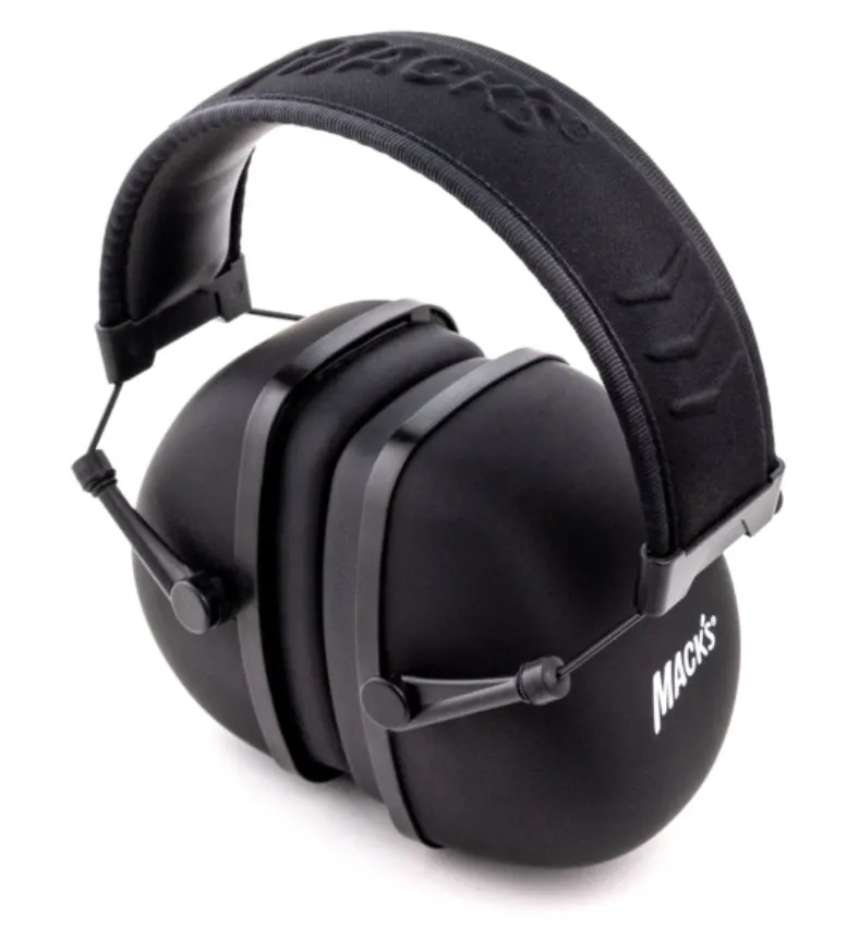 Maximum Protection Shooting Earmuffs - Black Earmuffs