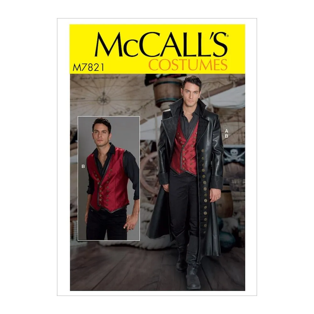 McCall's Pattern M7821 Men's Costume