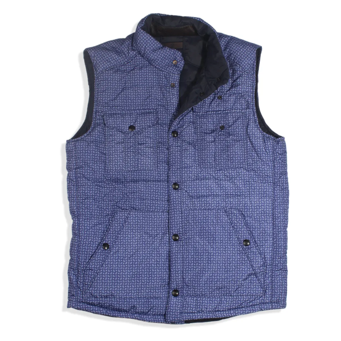 Men Double face  Warm winter vest -8691