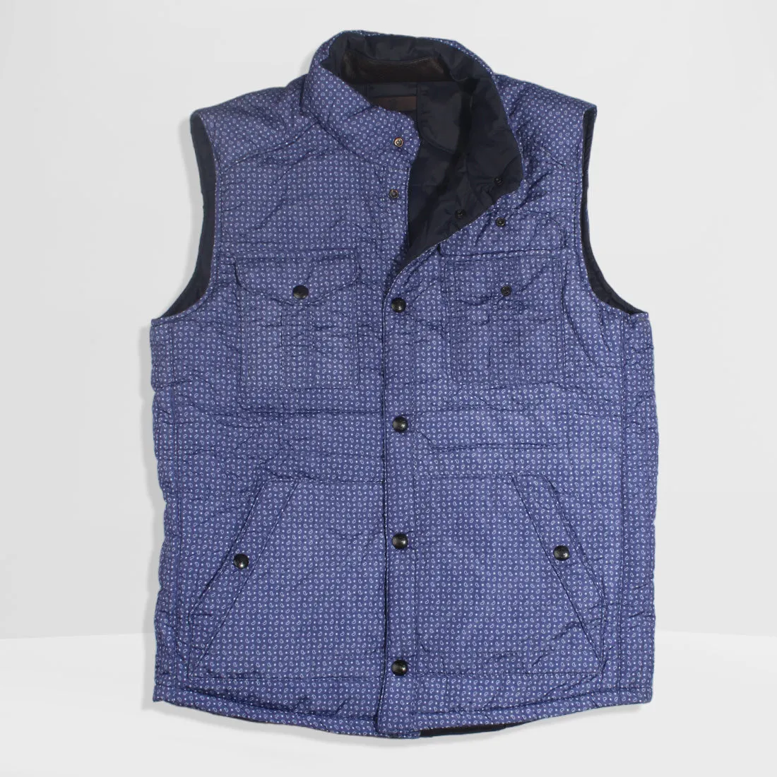 Men Double face  Warm winter vest -8691