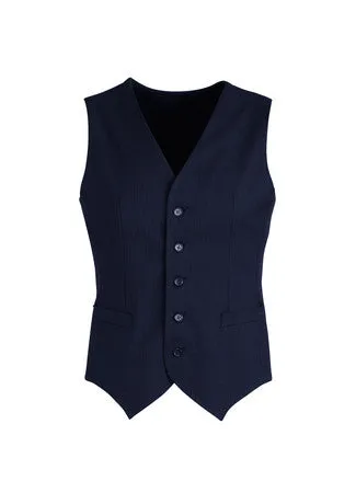 Mens Cool Stretch Peaked Vest with Knitted Back