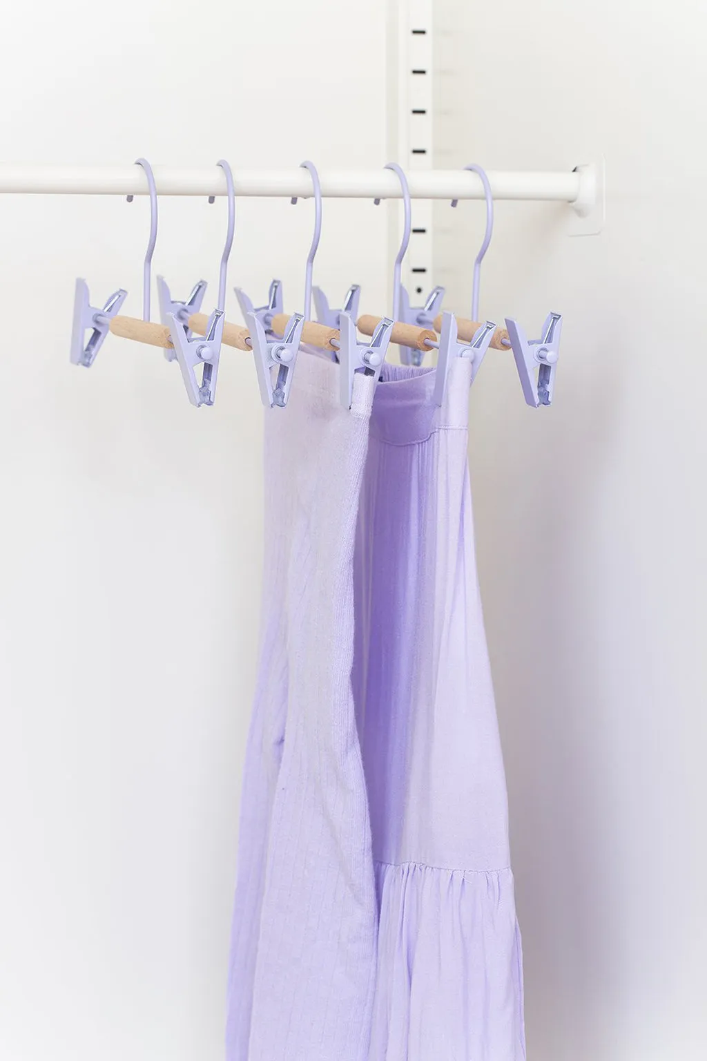 Mustard Made Kids Clip Hangers -Lilac