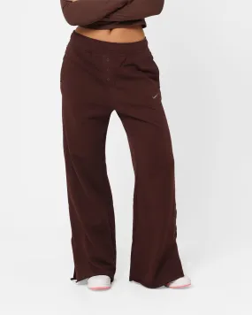 Nike Women's Sportswear Everyday Modern Wide Leg Pants Earth/Plum Eclipse