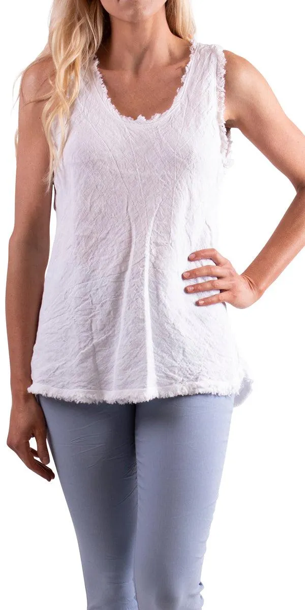 Novara Linen Tank