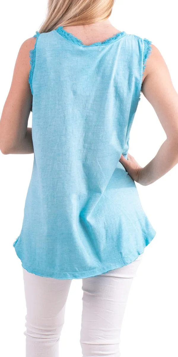 Novara Linen Tank