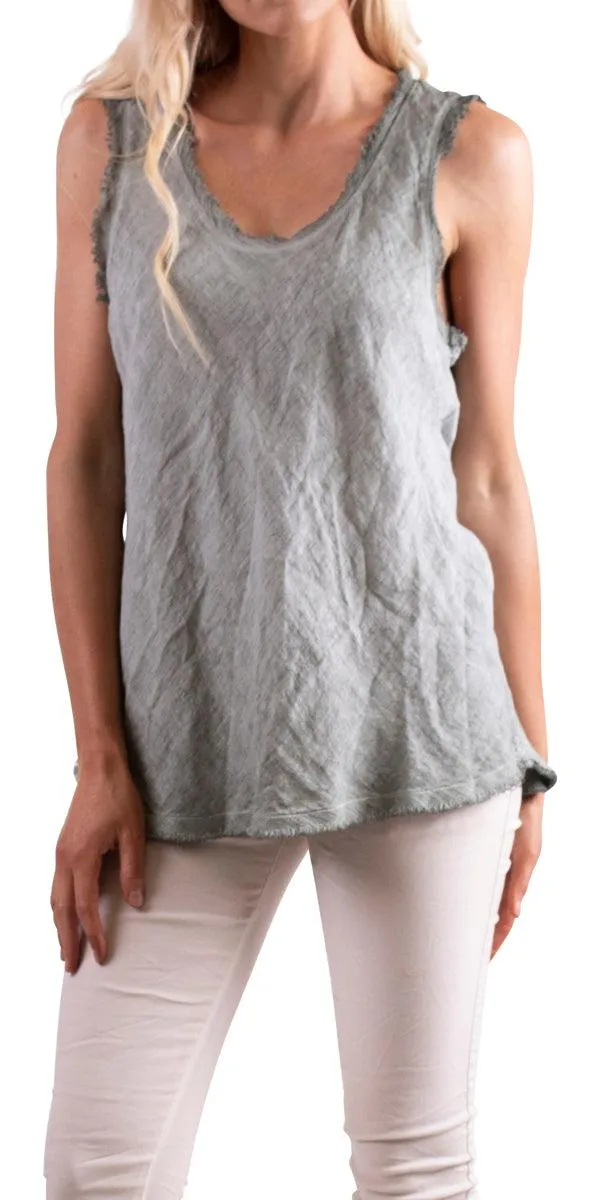 Novara Linen Tank