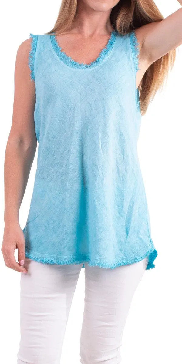 Novara Linen Tank