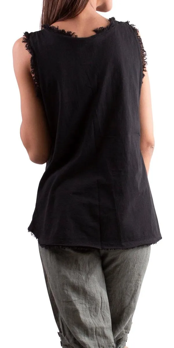 Novara Linen Tank