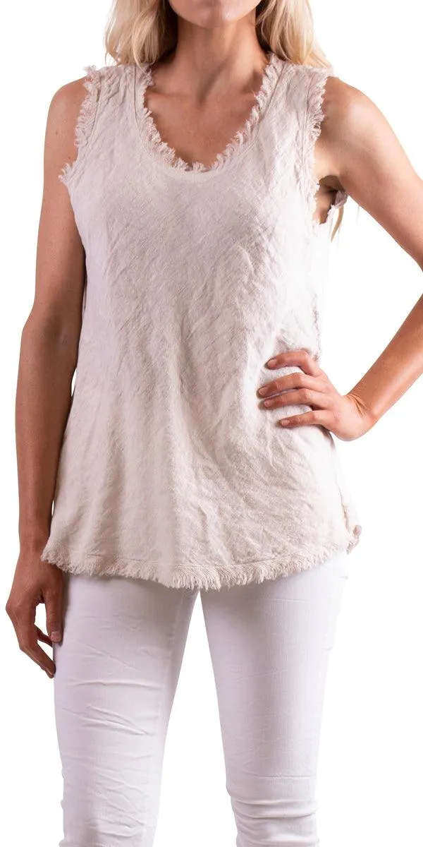 Novara Linen Tank