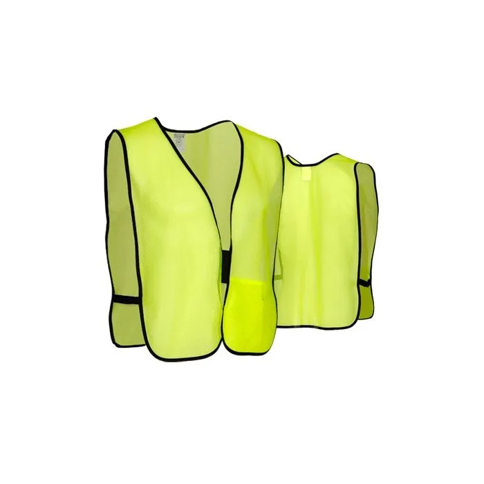 Occunomix XNTM Economy Mesh Safety Vest, Hi-Vis Yellow, X-Large, 1 Each