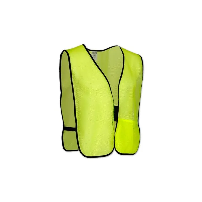 Occunomix XNTM Economy Mesh Safety Vest, Hi-Vis Yellow, X-Large, 1 Each