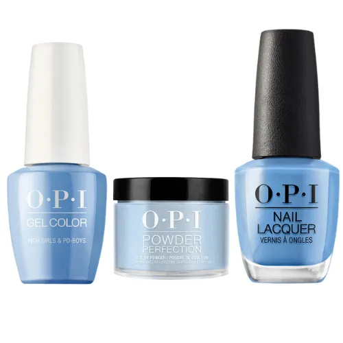 OPI Trio: N61 Rich Girls & Po-boys