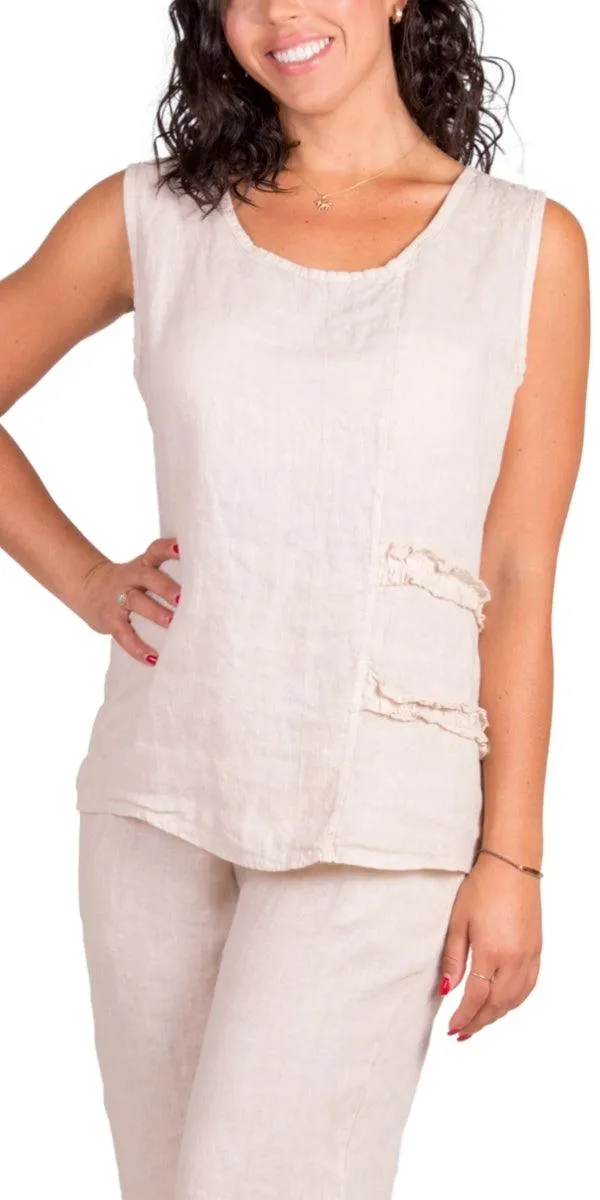 Palermo Linen Top