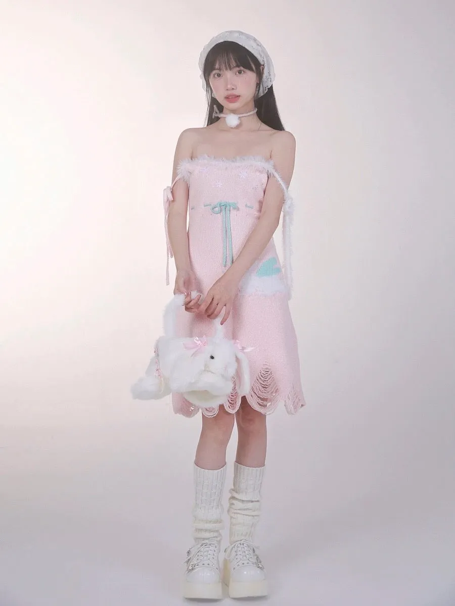 [Rose Island] Bunny Elf Knitted Dress