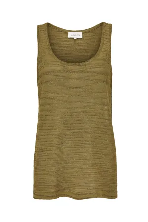 Scato Knit Tank - Utility - Silk/Linen/Viscose